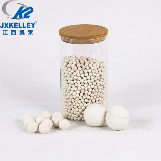 Bolas cerâmicas da porcelana dos meios do apoio da bola 3mm 6mm 10mm da alumina inerte